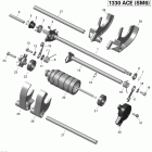 Spyder RT SM6 shifting system