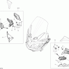 Spyder RT SE6 body and accessories mirror