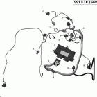 Spyder RSS SM5 Жгут проводов и электрический блок