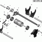 Spyder RSS SE5 shifting system
