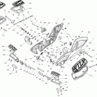 Spyder RT SE6 body and accessories footrest