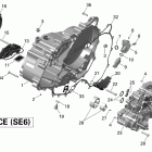 Spyder RT SE6 Кожух сцепления