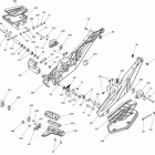 Spyder STS SE5 body and accessories footrest