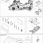 Spyder RT Limited SE5 Комплектующие изделия