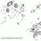 Spyder RT Limited SE5 10- electrical system common parts