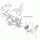 TRAIL BOSS 330 - A10EA32AA Шасси,рама и бампер
