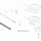 SPORTSMAN TOURING 500 HO INTL - A11DH50FX Средства управления  дроссельной заслонкой