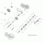 SPORTSMAN TOURING 500 HO INTL - A11DH50FX Трансмиссия внутренности