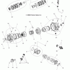 SPORTSMAN XP 550 - A10ZN55AL/AQ/AX Drive train, front gearcase internals