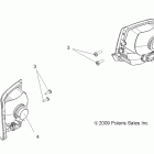 SPORTSMAN X2 850 - A11TN85AA Задний сигнал