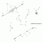 SCRAMBLER 500 4X4 INTL - A12NG50FA Electrical, turn signals, horn, mirrors and license plat...