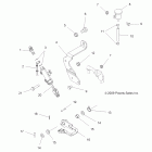 SPORTSMAN 500 HO INTL - A10MH50FX Brakes, foot brake