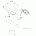 SPORTSMAN TOURING 500 HO INTL - A11DH50FX Body, operator seat