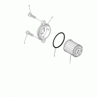 YZ450F YZ450FEW/YZ450FEL Масляный фильтр