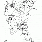 V STAR 250 XV250ECW/XV250EW/XV250ECR/XV250ER Выхлопная система