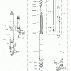 YZFR1 YZFR1EGY/YZFR1EL/YZFR1ECR/YZFR1ECGY/YZFR1ECL/YZFR1ER Передняя вилка