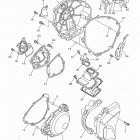 YZFR1 YZFR1EGY/YZFR1EL/YZFR1ECR/YZFR1ECGY/YZFR1ECL/YZFR1ER Крышка картера двигателя