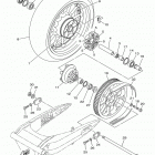 STRATOLINER DELUXE XV19CTFECR/XV19CTFER Заднее колесо