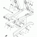 V STAR 250 XV250ECW/XV250EW/XV250ECR/XV250ER Задний рычаг подвески