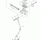 V STAR 250 XV250ECW/XV250EW/XV250ECR/XV250ER Главный тормозной цилиндр,передний