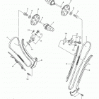 BOLT R SPEC XVS95CFCB/XVS95CFCS/XVS95CFB/XVS95CFS Цепь механизма газораспределения
