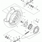 FZR6 FZ6RECB/FZ6REB Заднее колесо