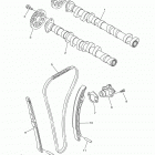 YZFR1 YZFR1EGY/YZFR1EL/YZFR1ECR/YZFR1ECGY/YZFR1ECL/YZFR1ER Цепь механизма газораспределения