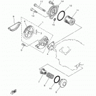 TTR230 TTR230E Масляный насос