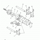 TTR230 TTR230E Копирный вал