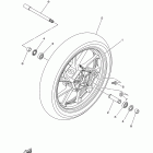 FZ09 FZ09ECGY/FZ09ER/FZ09EGY/FZ09ECR Переднее колесо
