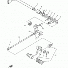 V STAR 250 XV250ECW/XV250EW/XV250ECR/XV250ER Вал переключения