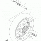 STRATOLINER DELUXE XV19CTFECR/XV19CTFER Переднее колесо