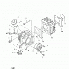 TTR110E TTR110EE Головка цилиндра