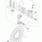 TW200 TW200E1/TW200E1C Передний тормозной суппорт