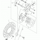 TTR230 TTR230E Передний тормозной суппорт