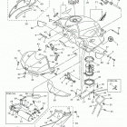YZFR6 YZFR6ECGY/YZFR6ECL/YZFR6EGY/YZFR6ECR/YZFR6EL/YZFR6ER Топливный бак