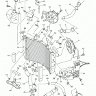YZFR6 YZFR6ECGY/YZFR6ECL/YZFR6EGY/YZFR6ECR/YZFR6EL/YZFR6ER Радиатор и Патрубки