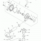FZR6 FZ6RECB/FZ6REB Водяной насос