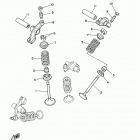 V STAR 250 XV250ECW/XV250EW/XV250ECR/XV250ER Клапана