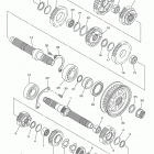 BOLT R SPEC XVS95CFCB/XVS95CFCS/XVS95CFB/XVS95CFS Трансмиссия