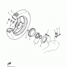 PW50 PW50E1 Заднее колесо