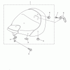 BOLT R-SPEC XVS95CEGR/XVS95CECGR/XVS95CECGY/XVS95CEGY Сидение