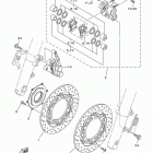 STRATOLINER DELUXE XV19CTFECR/XV19CTFER Передний тормозной суппорт