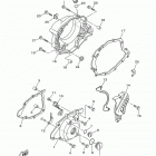 TTR230 TTR230E Крышка картера двигателя