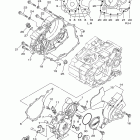 XT250 XT250DC/XT250D Крышка картера двигателя