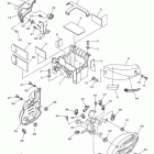 V STAR 950 TOURER XVS95CTEB/XVS95CTECB Боковая панель