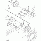 YZ85 YZ85E Задний суппорт