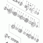 YZ450F YZ450FDW/YZ450FDL Трансмиссия