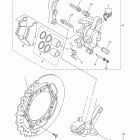 YZ450F YZ450FDW/YZ450FDL Передний тормозной суппорт
