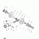 PW50 PW50D1 Коленчатый вал и Поршень